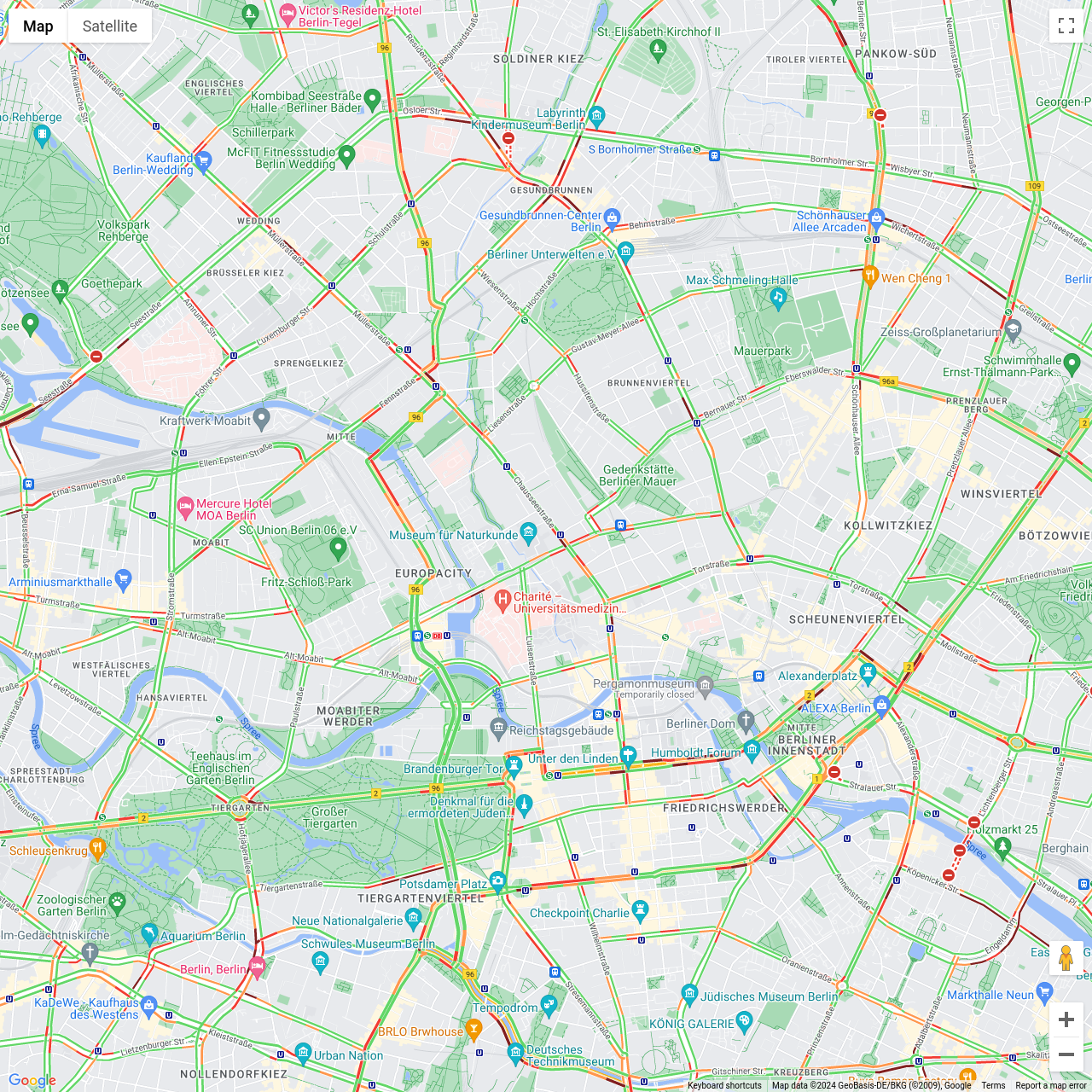 Berlin Traffic Congestion