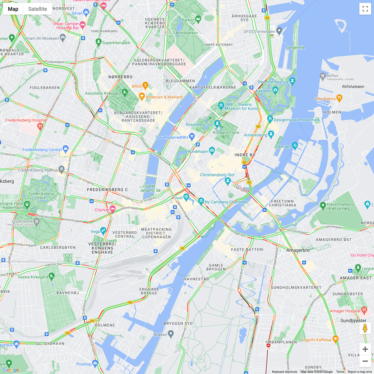 Copenhagen Traffic Congestion
