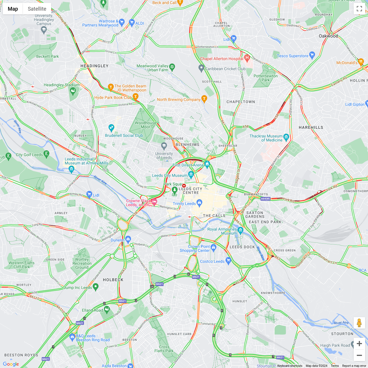 Leeds Traffic Congestion