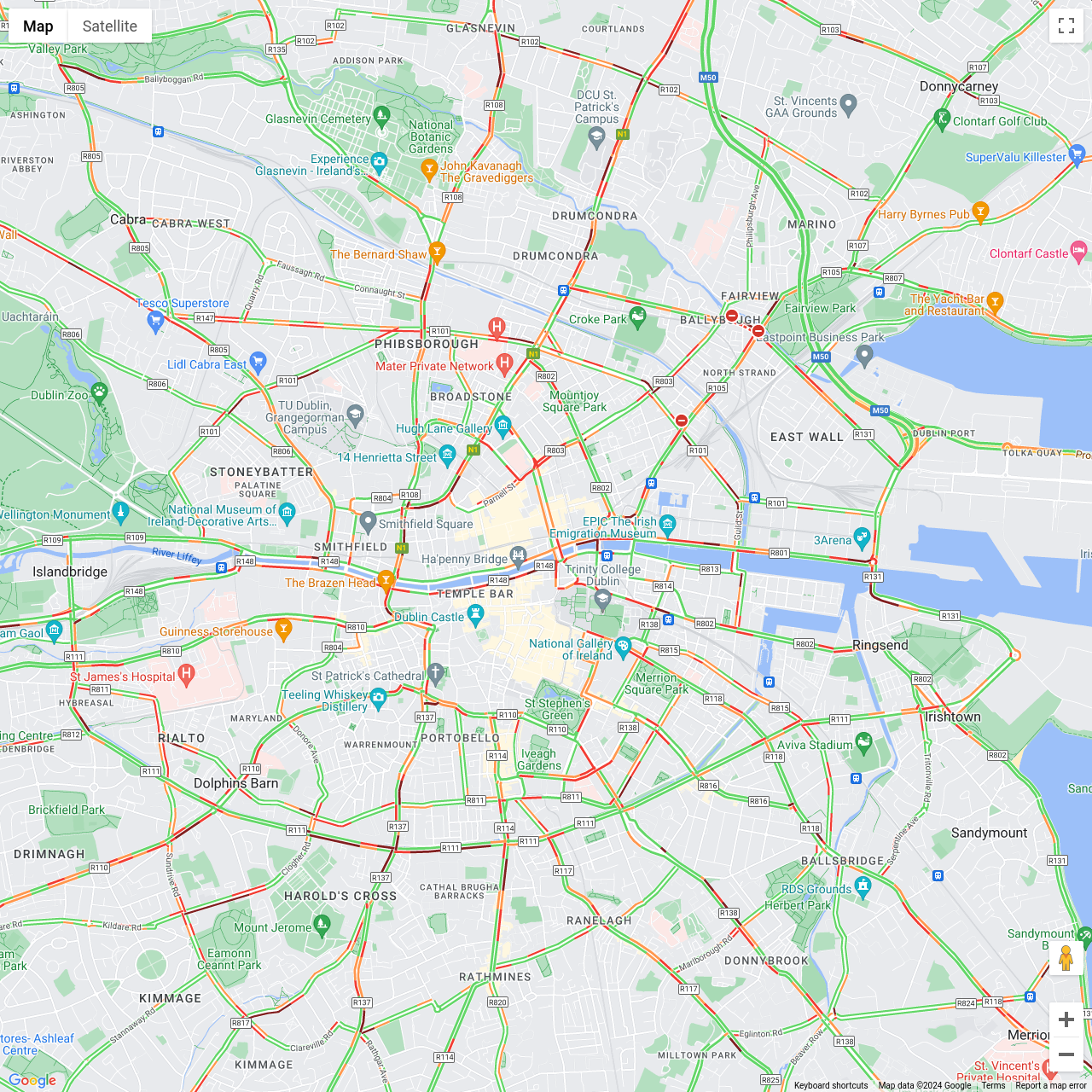 Dublin Traffic Congestion