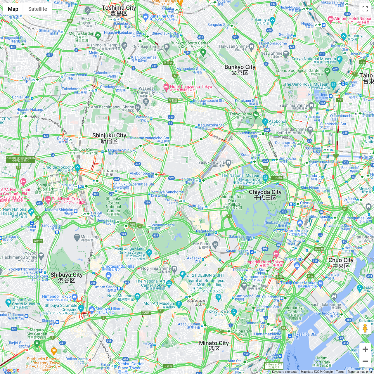 Tokyo Traffic Congestion