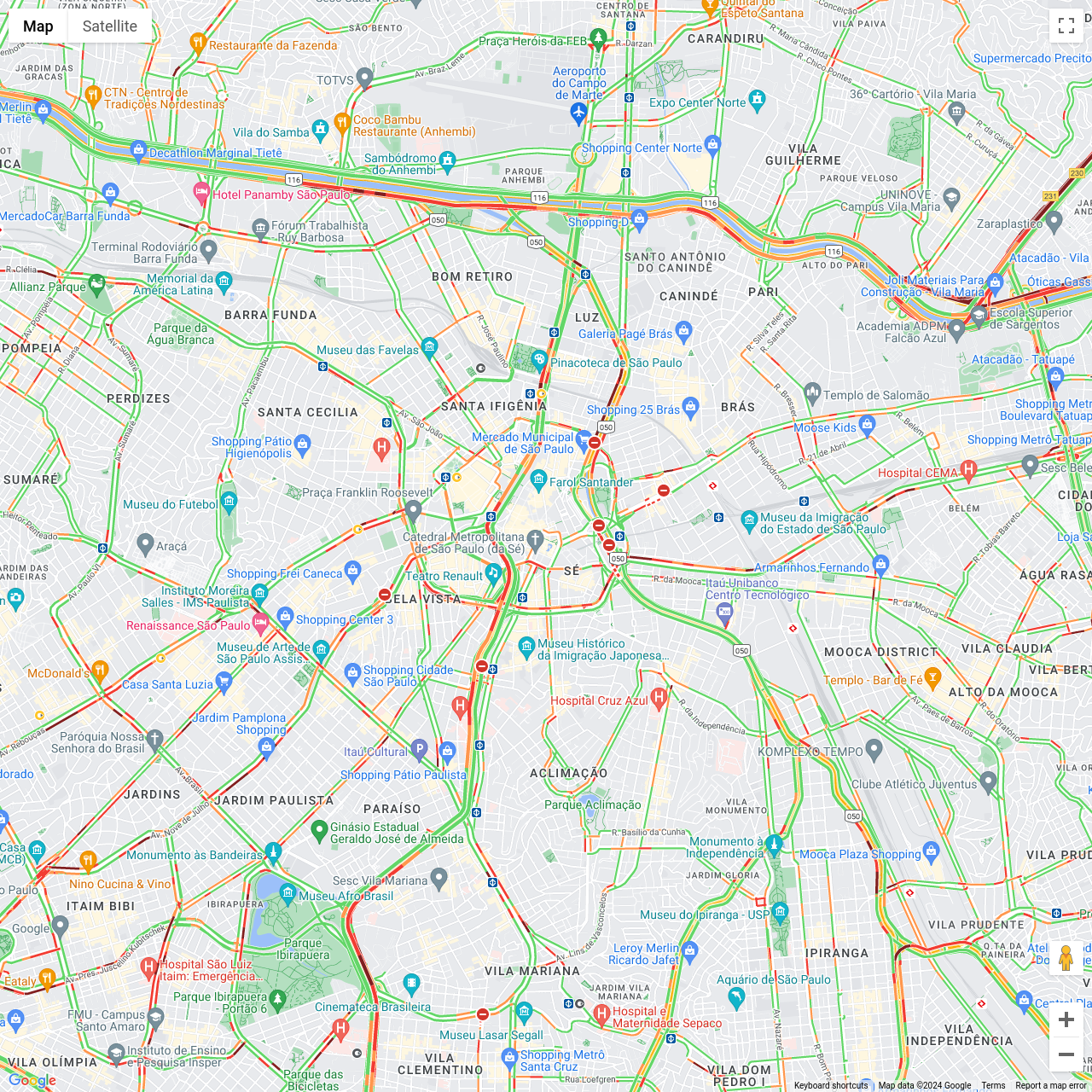 Sao Paulo Traffic Congestion