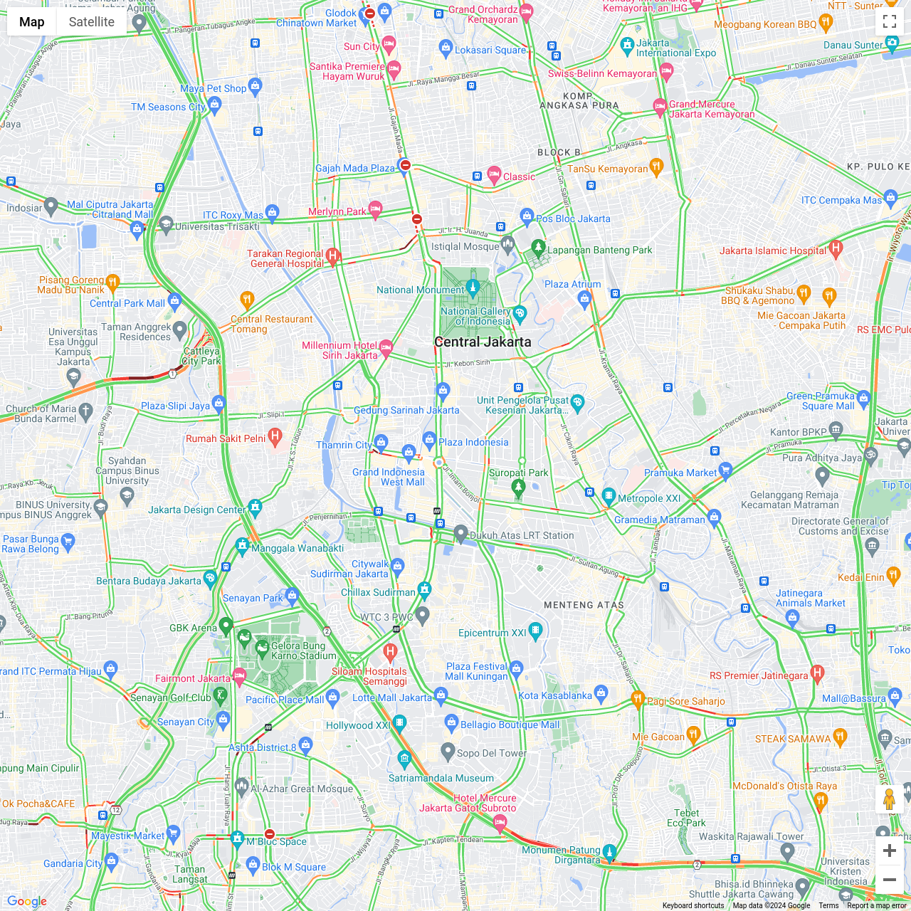 Jakarta Traffic Congestion