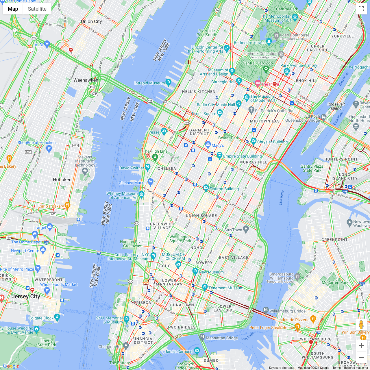 New York City Traffic Congestion