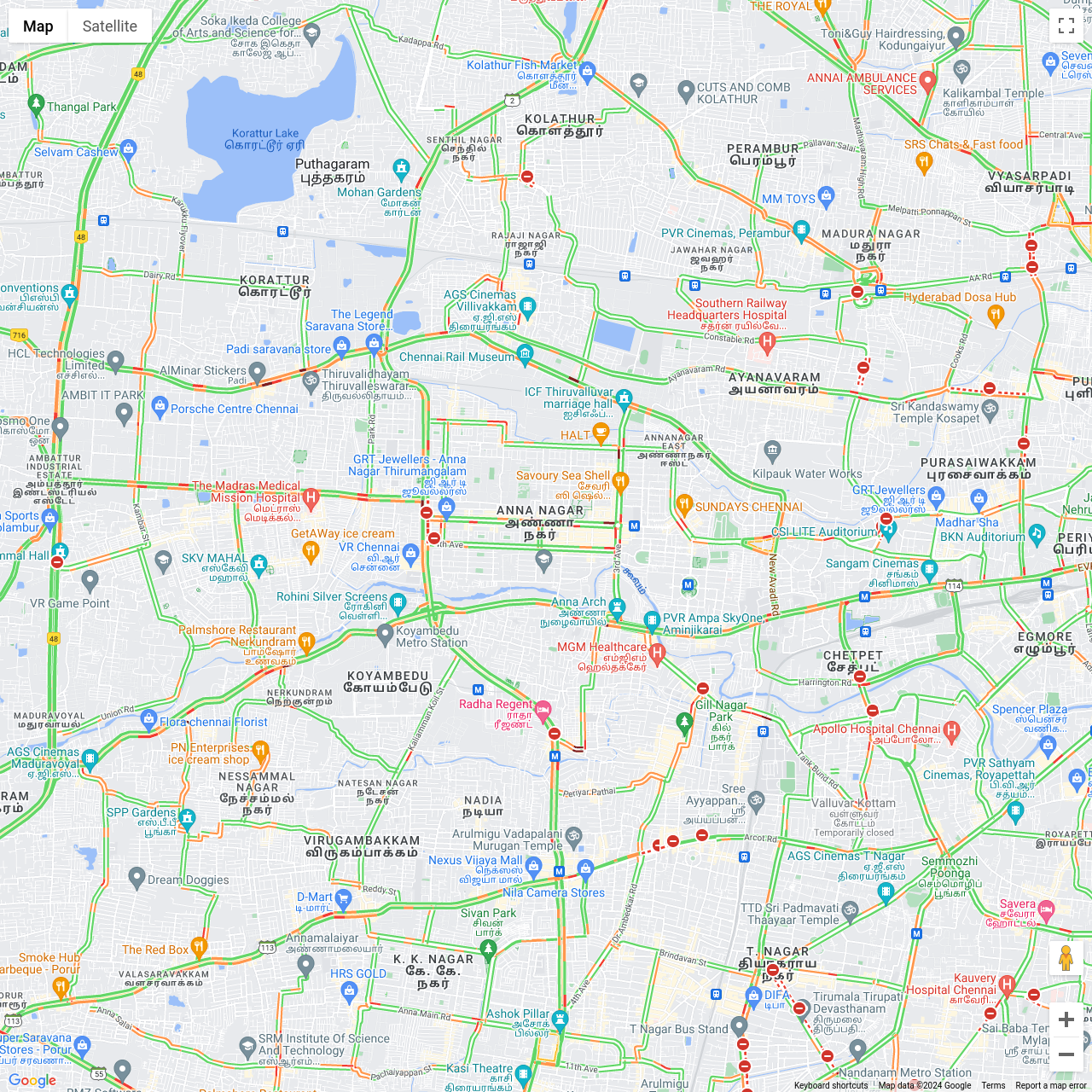 Chennai Traffic Congestion