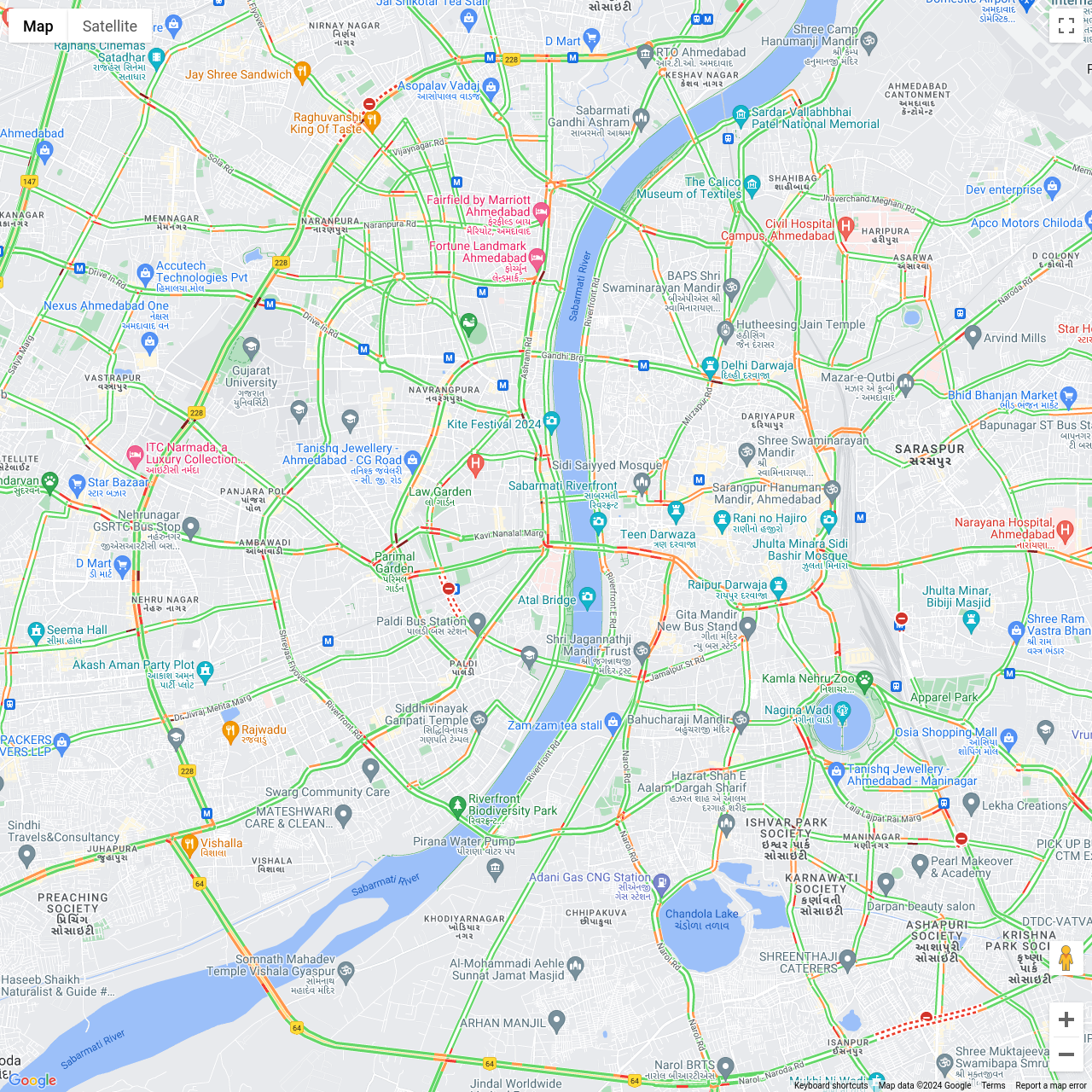 Ahmedabad Traffic Congestion