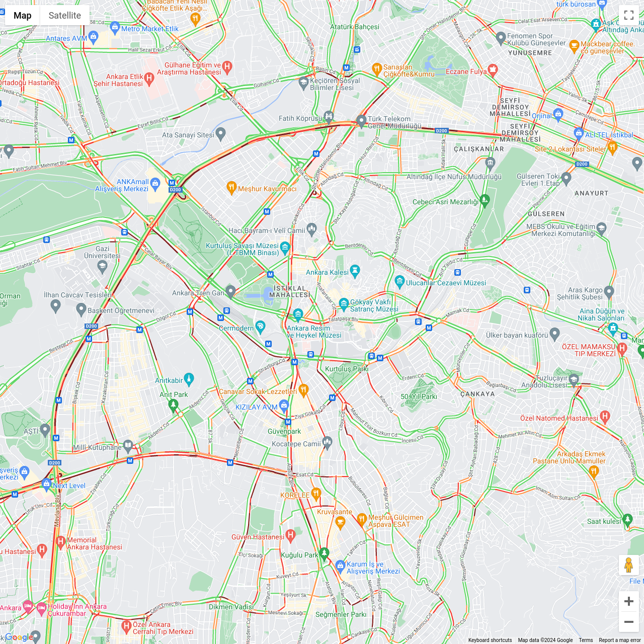 Ankara Traffic Congestion
